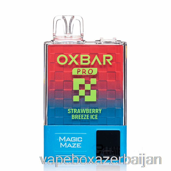 Vape Smoke OXBAR Magic Maze Pro 10000 Disposable Strawberry Breeze Ice - Pod Juice
